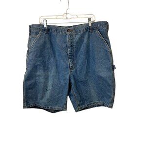 Carhartt Mens Denim Carpenter Work Shorts size 42
